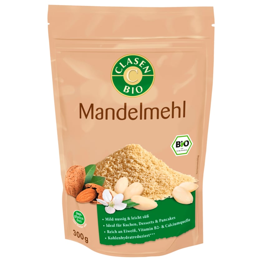 Clasen Bio Mandelmehl glutenfrei 300g
